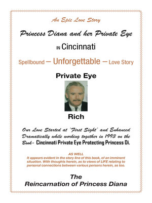 cover image of Princess Diana and Her Private Eye      in Cincinnati